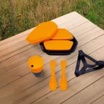 ظروف کوهنوردی و کمپینگ کریویت آلمان crivit Camping dining set